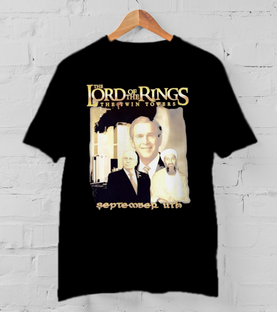 The Lord Of The Rings The Twin Towers September 11th T-Shirt