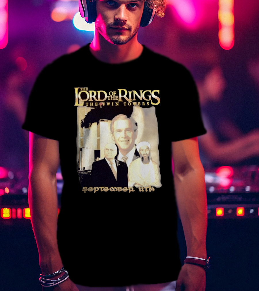The Lord Of The Rings The Twin Towers September 11th T-Shirt