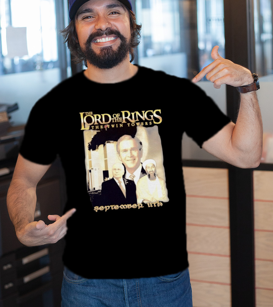 The Lord Of The Rings The Twin Towers September 11th T-Shirt