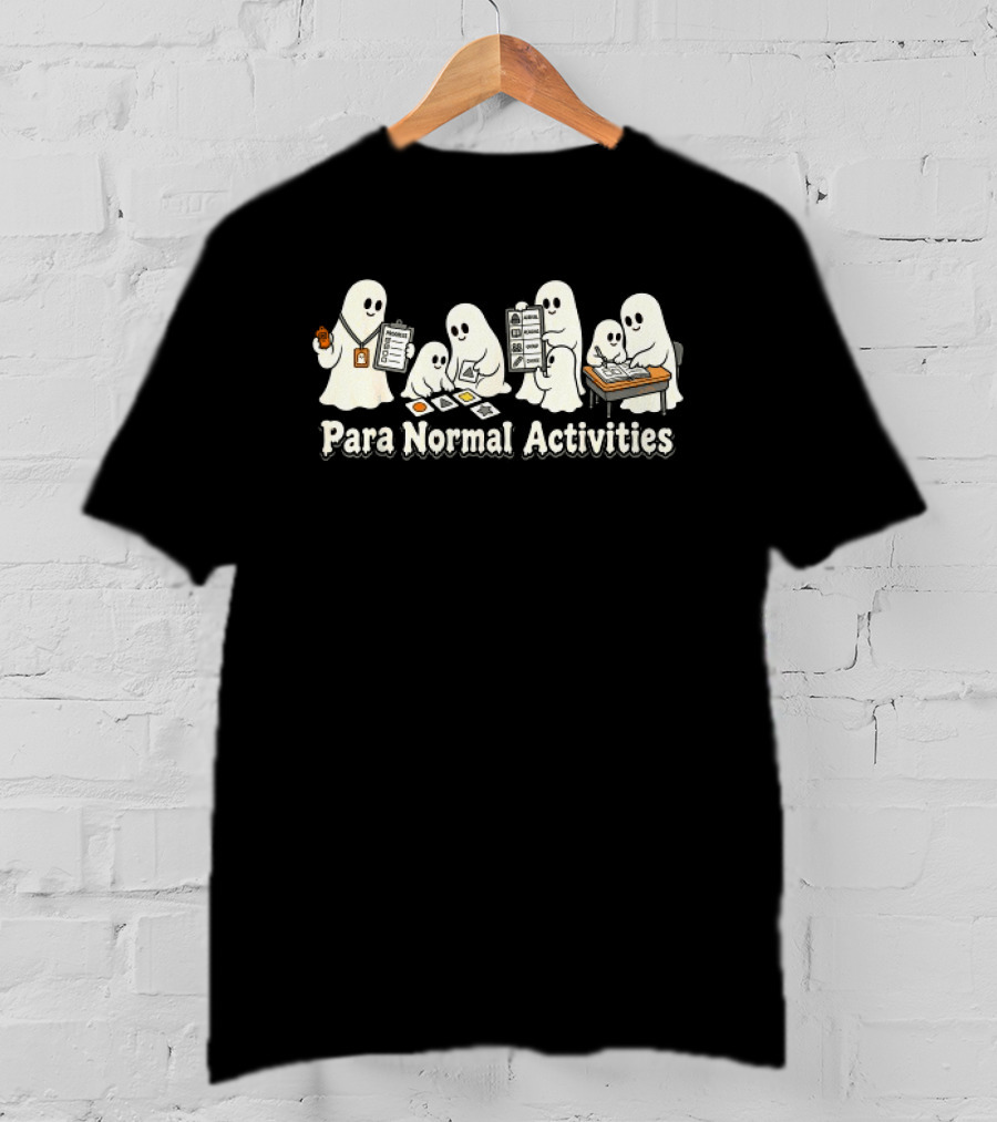 Para Normal Activities Halloween Ghosts Family Séance T-Shirt