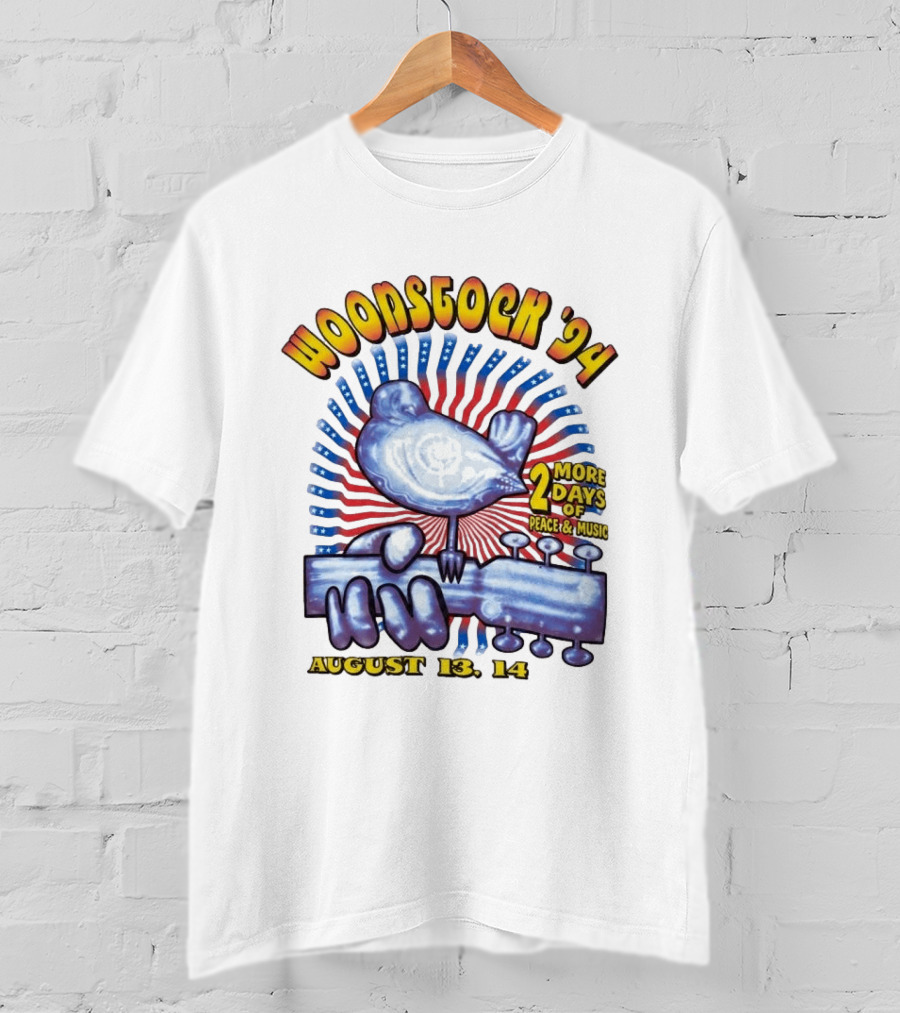 Von Miller Woodstock '94 August 13 14 2 More Days Of Peace And Music T-Shirt