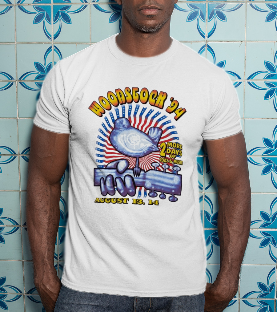 Von Miller Woodstock '94 August 13 14 2 More Days Of Peace And Music T-Shirt