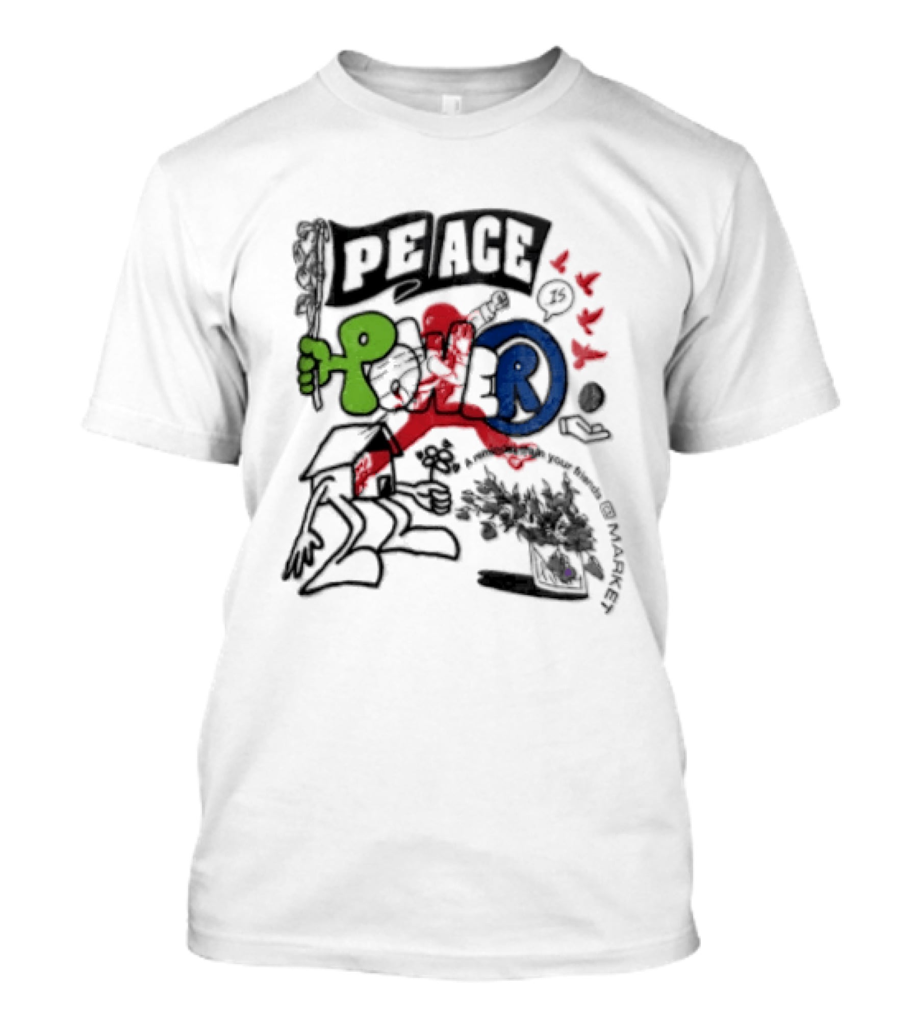 Peace Power Walker Kessler Dodgers T-Shirt