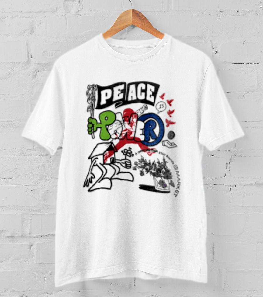 Peace Power Walker Kessler Dodgers T-Shirt