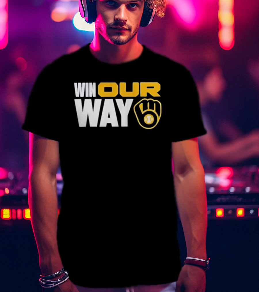 Milwaukee Brewers 2026 Postseason Win Our Way Clinched T-Shirt