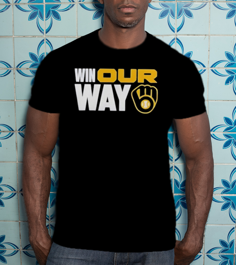 Milwaukee Brewers 2026 Postseason Win Our Way Clinched T-Shirt