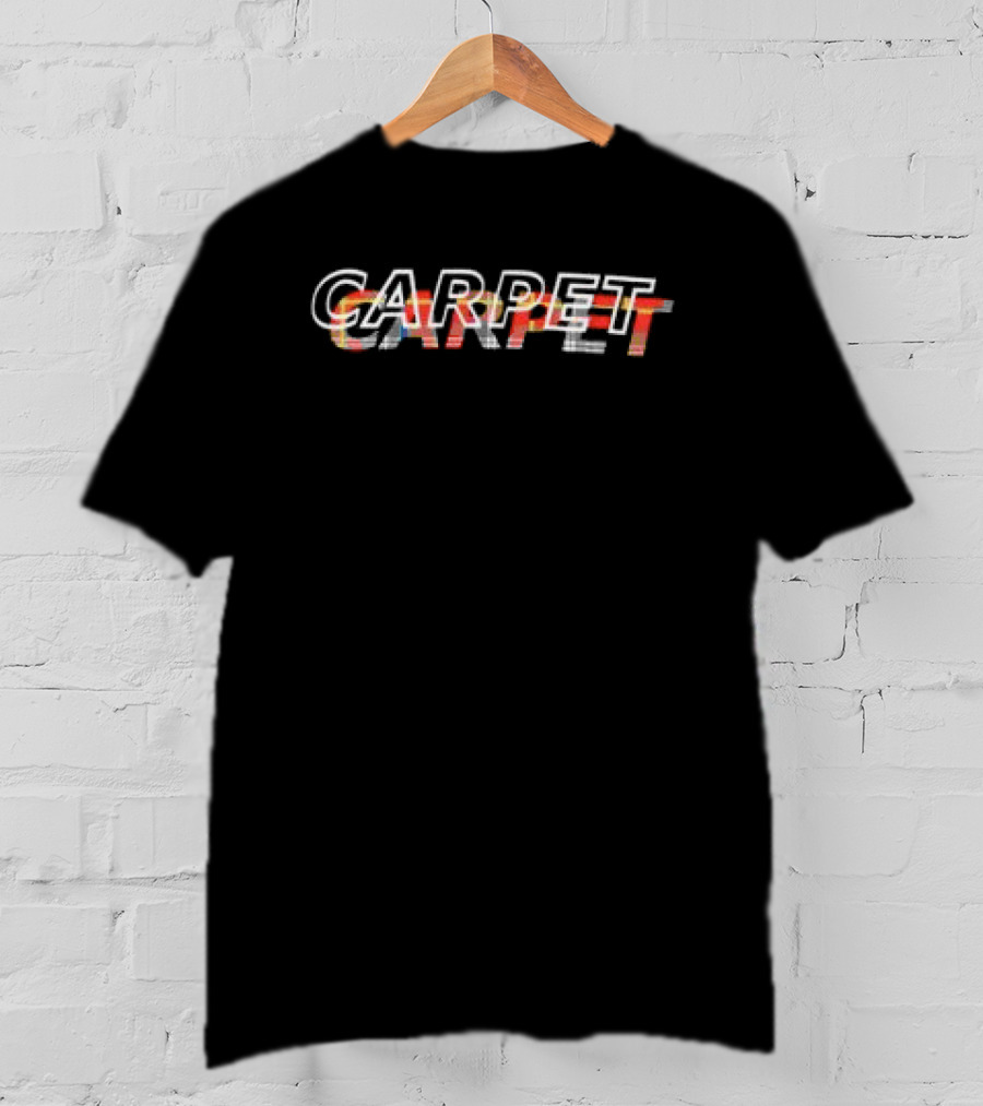 Carpet Store Misprint Tees Retro Distorted T-Shirt