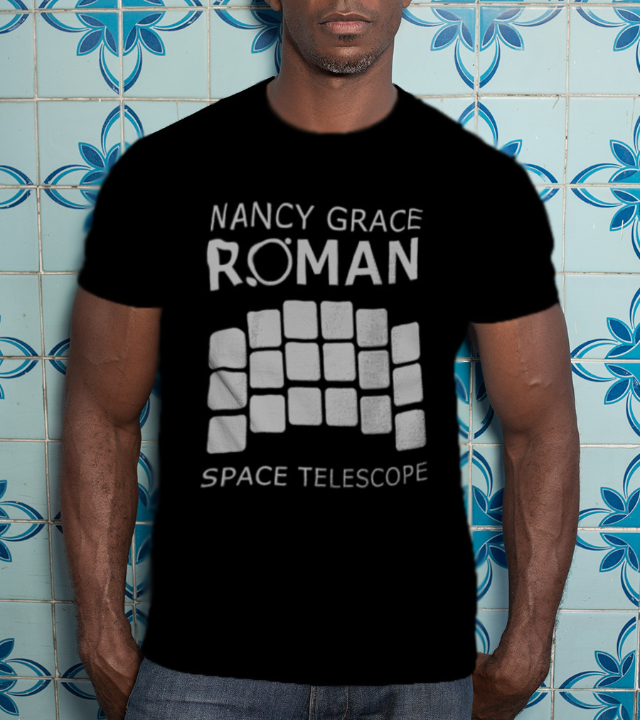 Nancy Grace Roman Space Telescope NASA Mission Square T-Shirt