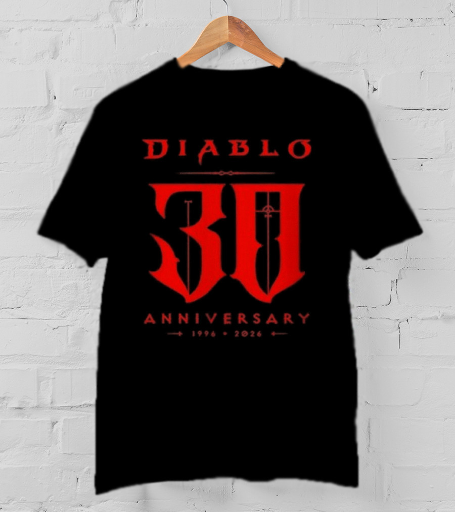 Diablo 30th Anniversary 1996 2026 T-Shirt