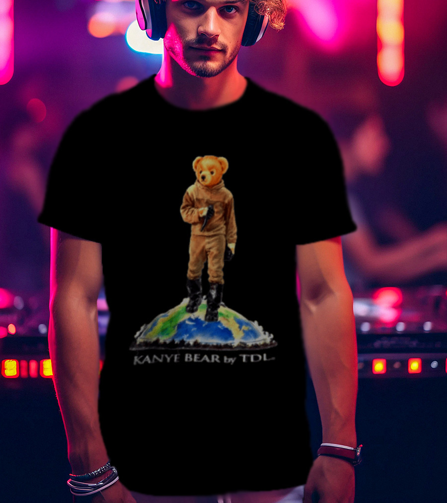 Kanye Bear By TDL Earth Stand Clothing T-Shirt