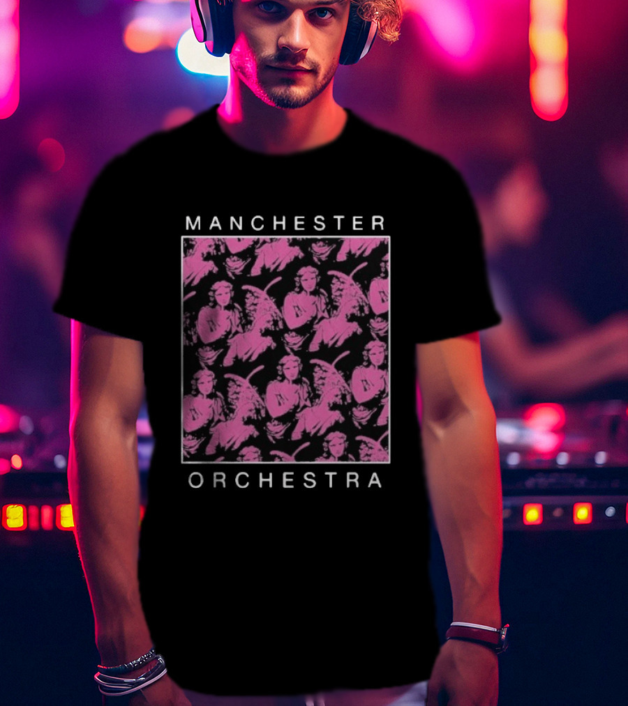 Manchester Orchestra Angels Pink T-Shirt