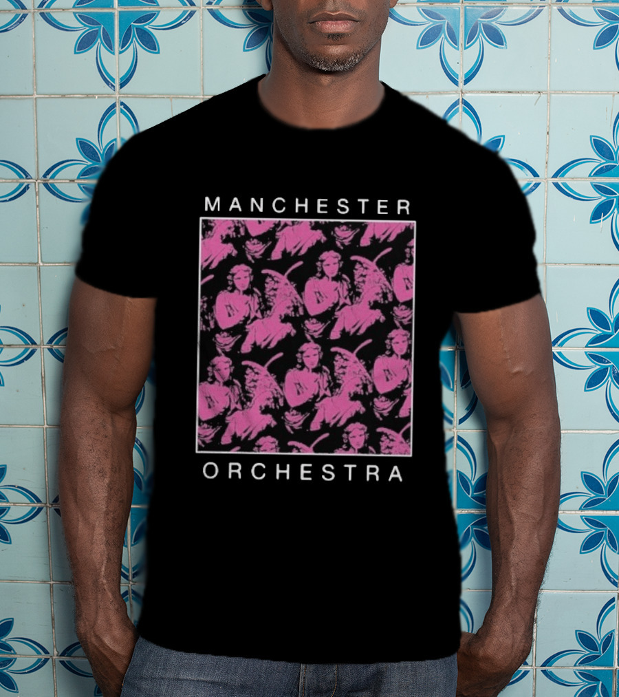 Manchester Orchestra Angels Pink T-Shirt