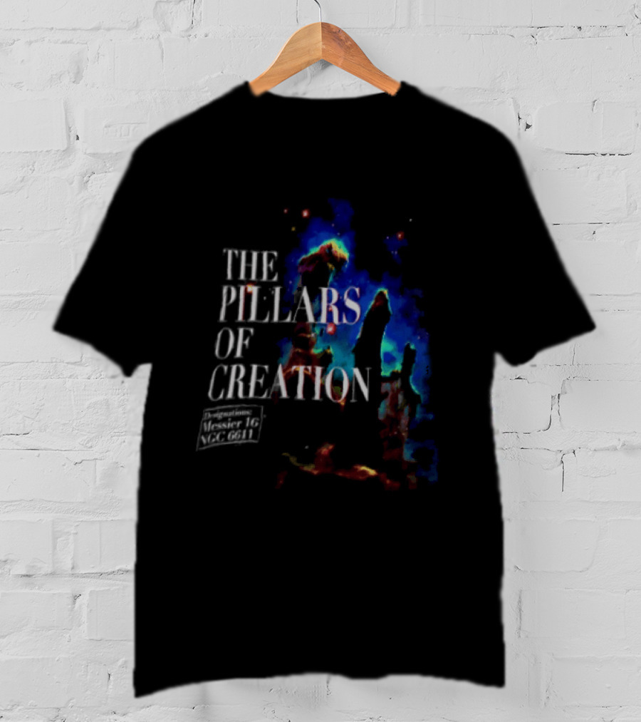 The Pillars Of Creation Messier 16 NGC 6611 Space T-Shirt