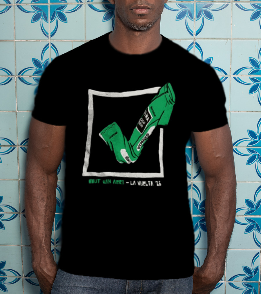 Wout Van Aert La Vuelta 26 Visma Lease A Bike Skoda Cycling Jersey T-Shirt