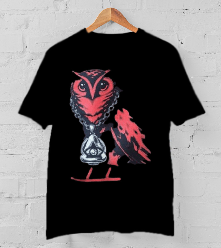 Yeat Store Love Lyfe Ovo Tour Owl With Eye Pendant T-Shirt