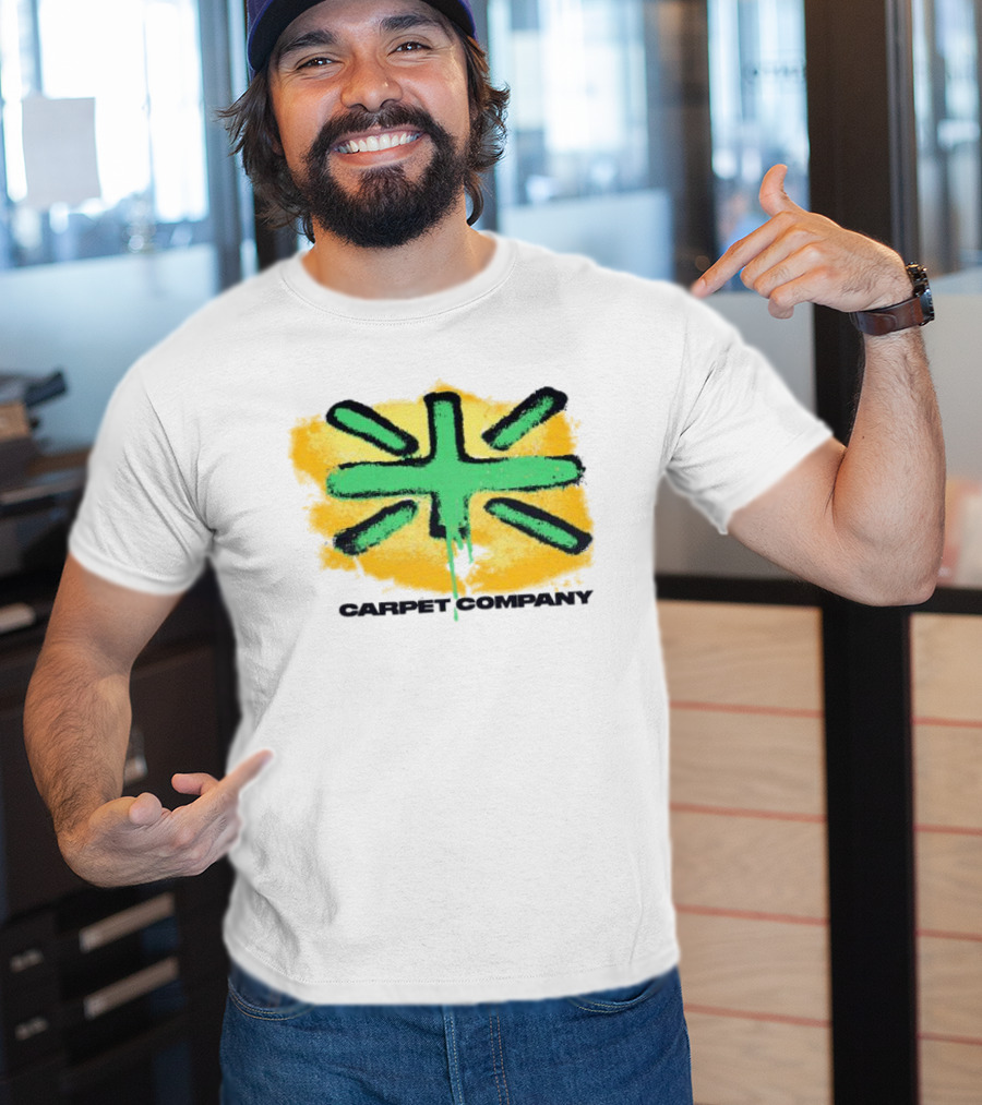 Carpet Company Union Jack White T-Shirt