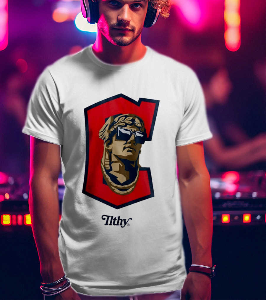 Guardians ILTHY Bold Warrior Statue With Sunglasses T-Shirt