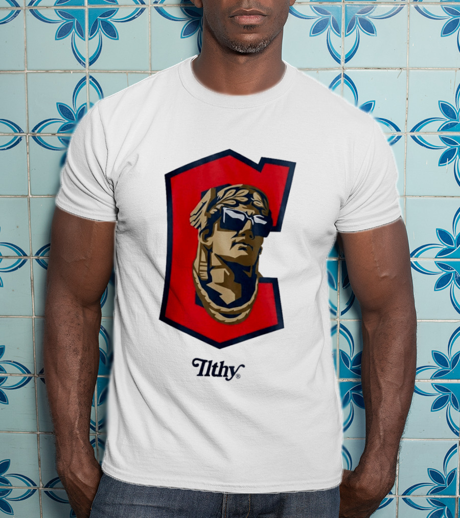 Guardians ILTHY Bold Warrior Statue With Sunglasses T-Shirt
