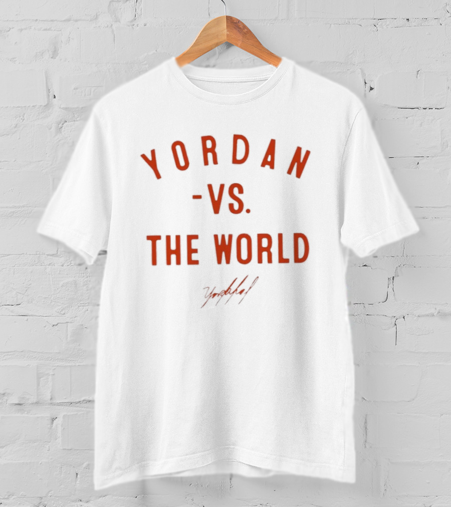 Yordan Alvarez Vs The World Houston Astros Fan T-Shirt