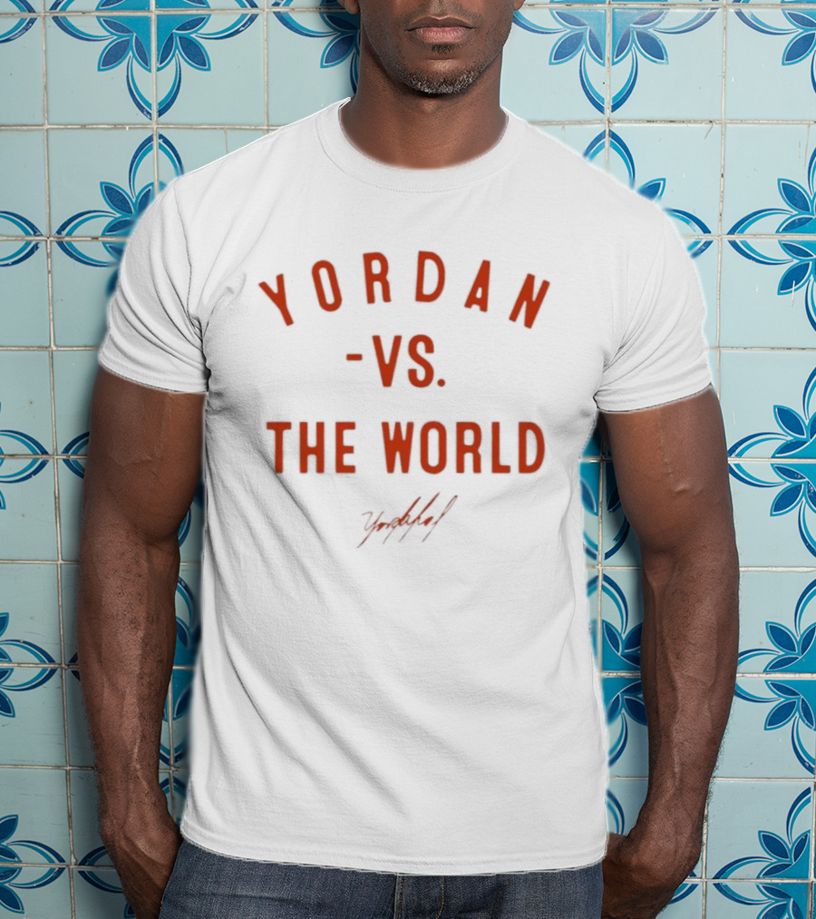 Yordan Alvarez Vs The World Houston Astros Fan T-Shirt