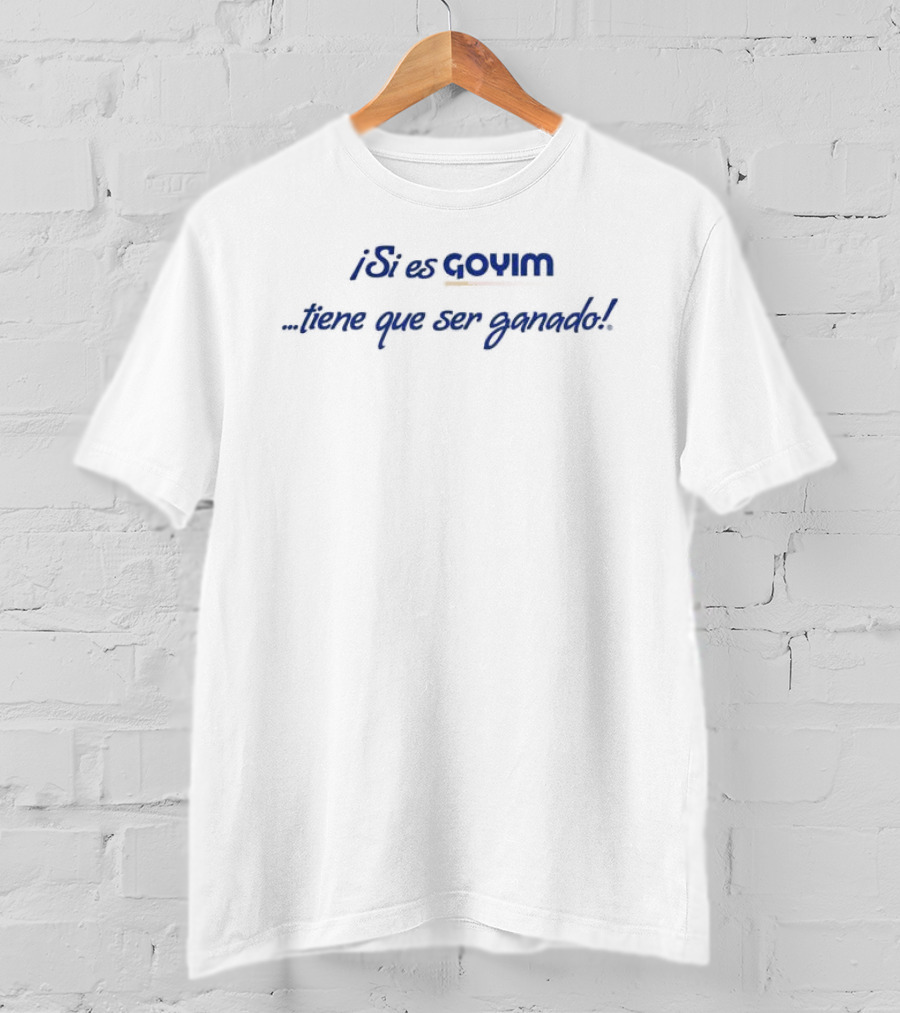 PS Il Est Goyim Faire Que Son Grand T-Shirt