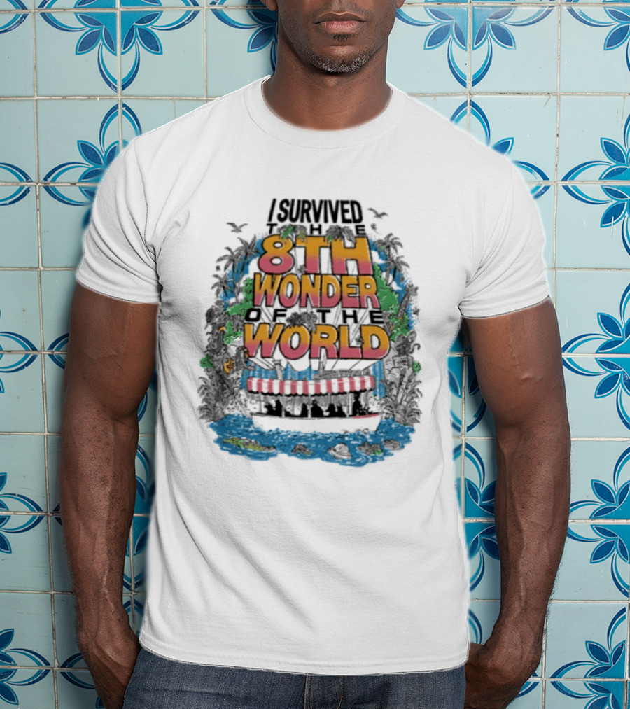 I Survived 8th Wonder Of The World Backside Of Water Adventure T-Shirt