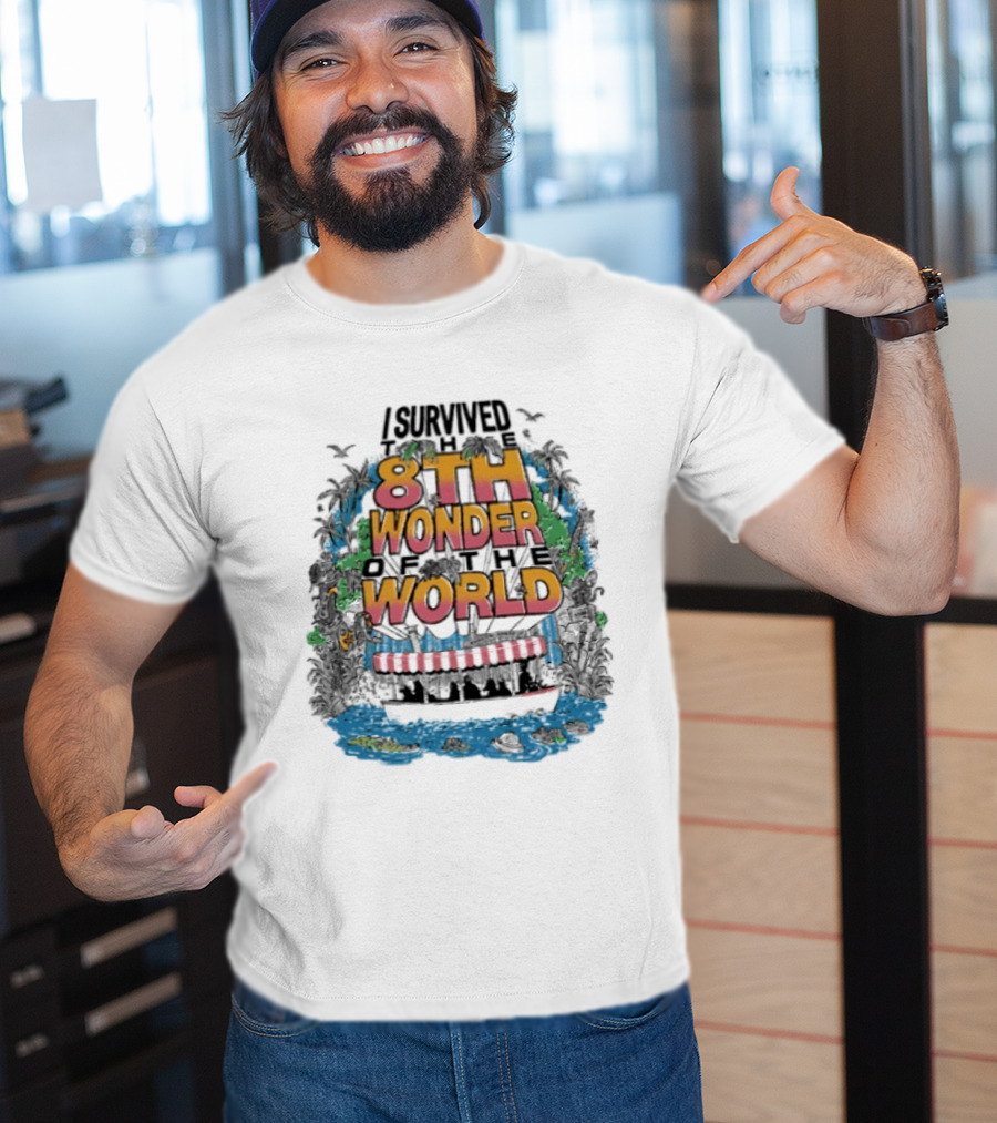 I Survived 8th Wonder Of The World Backside Of Water Adventure T-Shirt