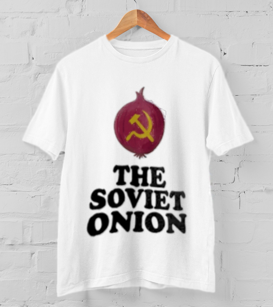 The Soviet Onion Hammer And Sickle T-Shirt