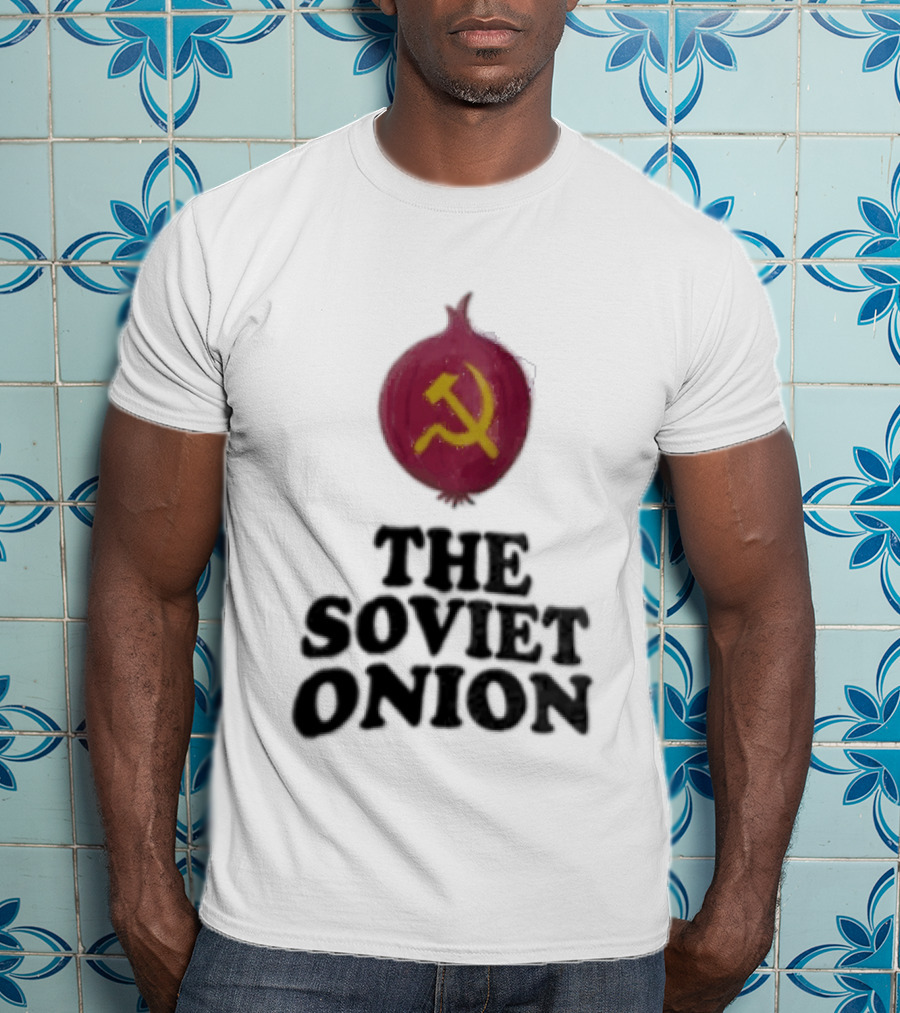 The Soviet Onion Hammer And Sickle T-Shirt