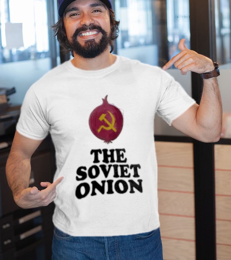 The Soviet Onion Hammer And Sickle T-Shirt