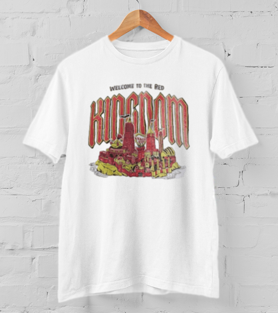 Welcome To The Red Kingdom Cityscape T-Shirt