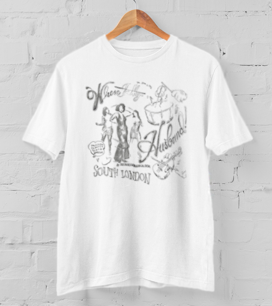 Where Is My Husband Fabulous Gal From South London Tell Him I'm 5'5 Brown Eyes T-Shirt