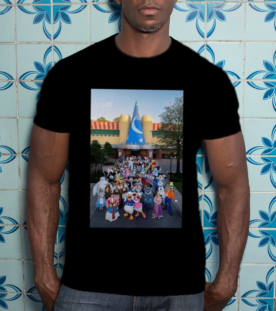 Happy The Magic Of Disney Animation Opening Day At Disney Hollywood Studios Characters T-Shirt