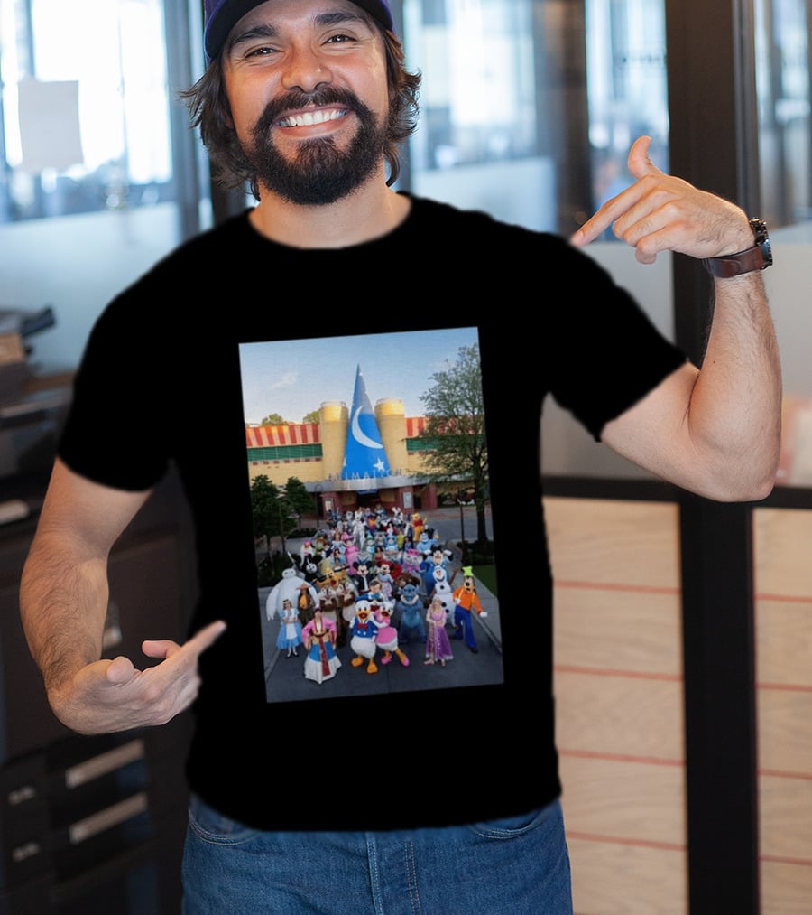 Happy The Magic Of Disney Animation Opening Day At Disney Hollywood Studios Characters T-Shirt
