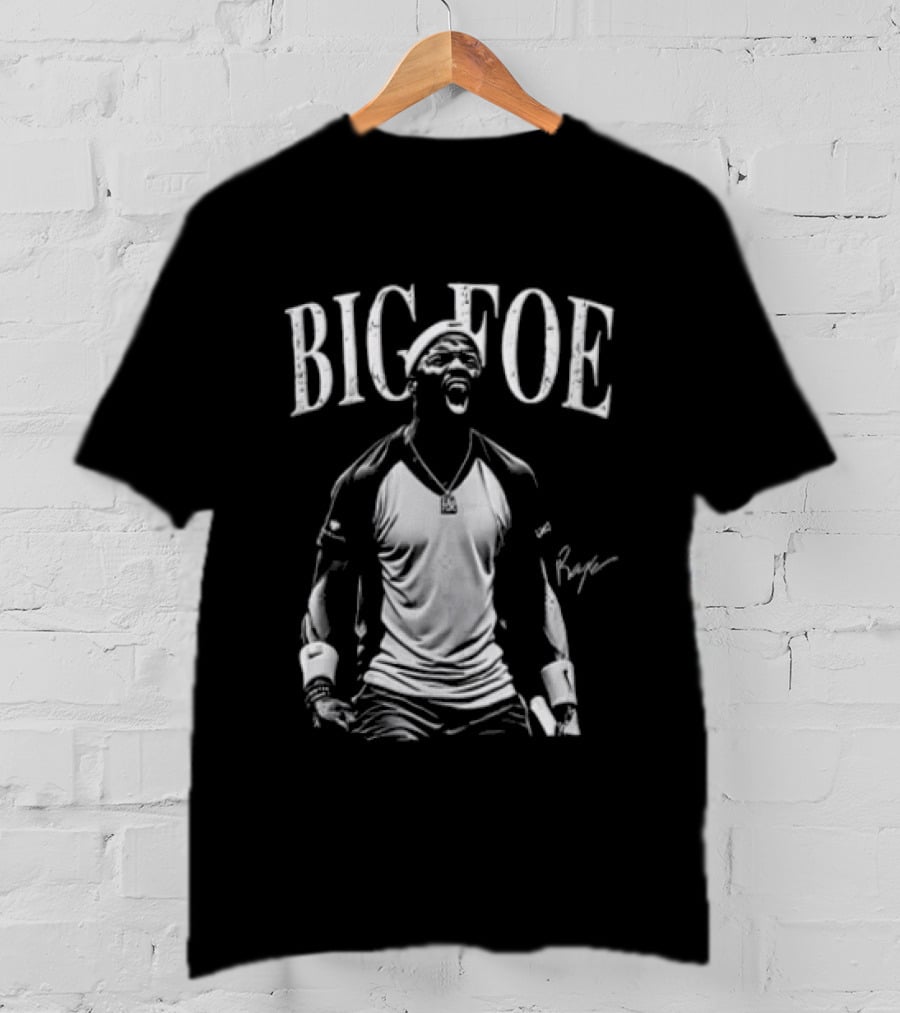 Big Foe Tennis Signature Athlete Celebrates Victory T-Shirt