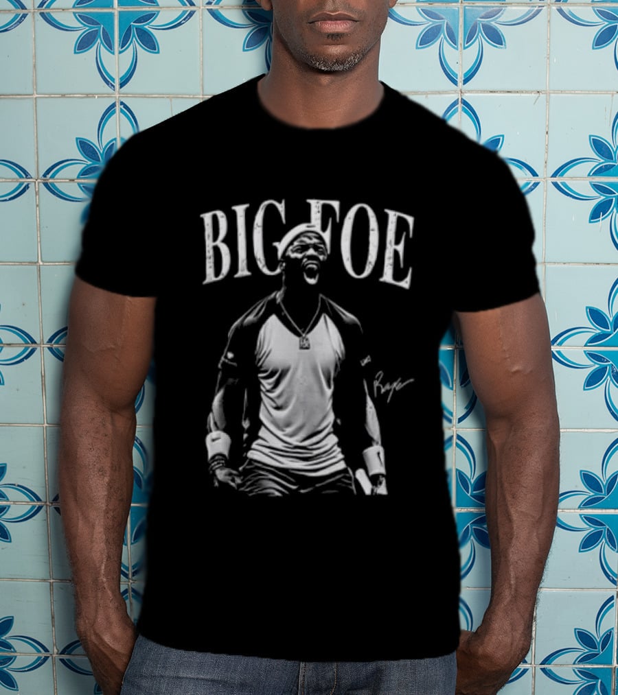 Big Foe Tennis Signature Athlete Celebrates Victory T-Shirt