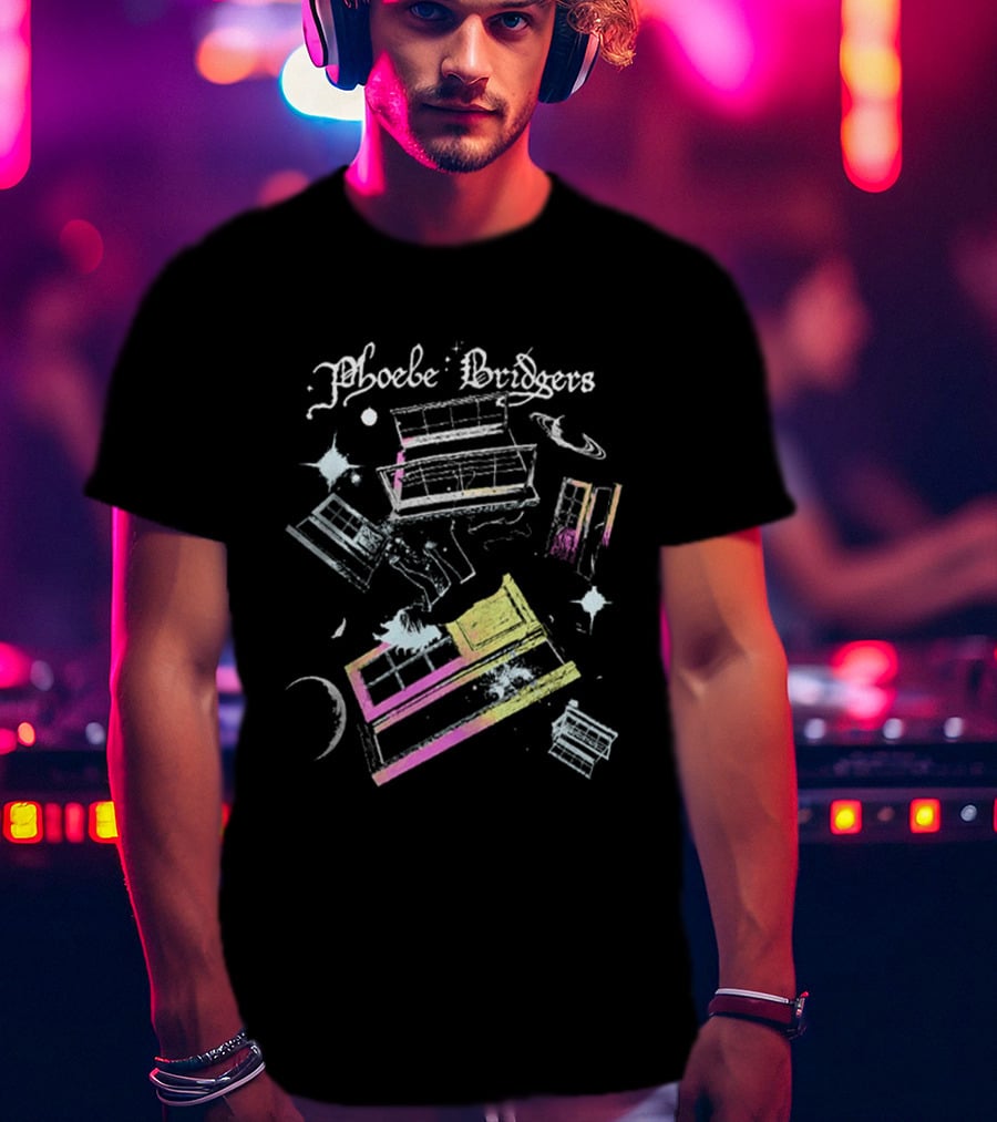 Phoebe Bridgers Celestial Windowdream The Lost Tour 2026 Tour Dates T-Shirt