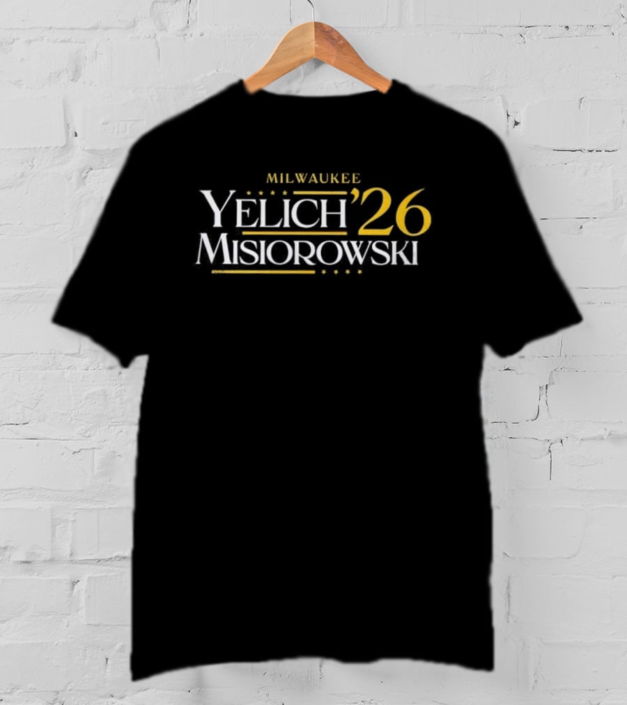 Milwaukee Brewers Yelich Misiorowski 2026 Campaign T-Shirt