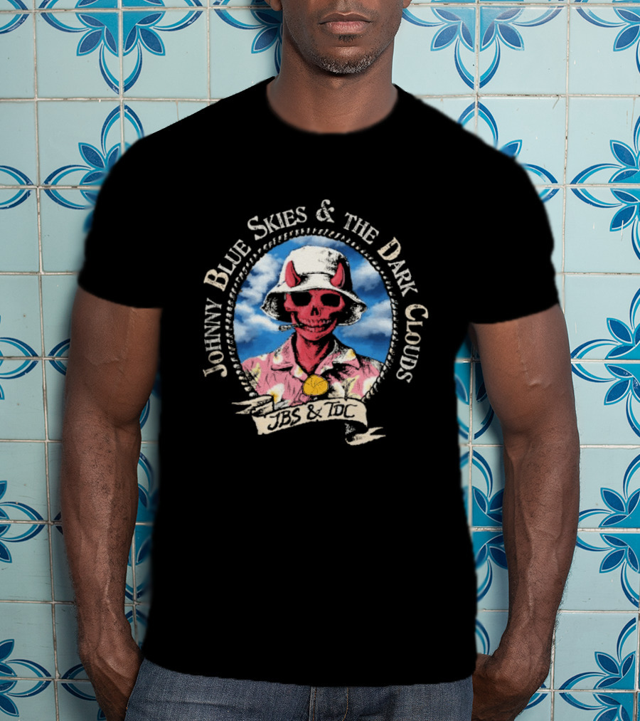 Johnny Blue Skies And The Dark Clouds JBS & TDC Panama Devil T-Shirt