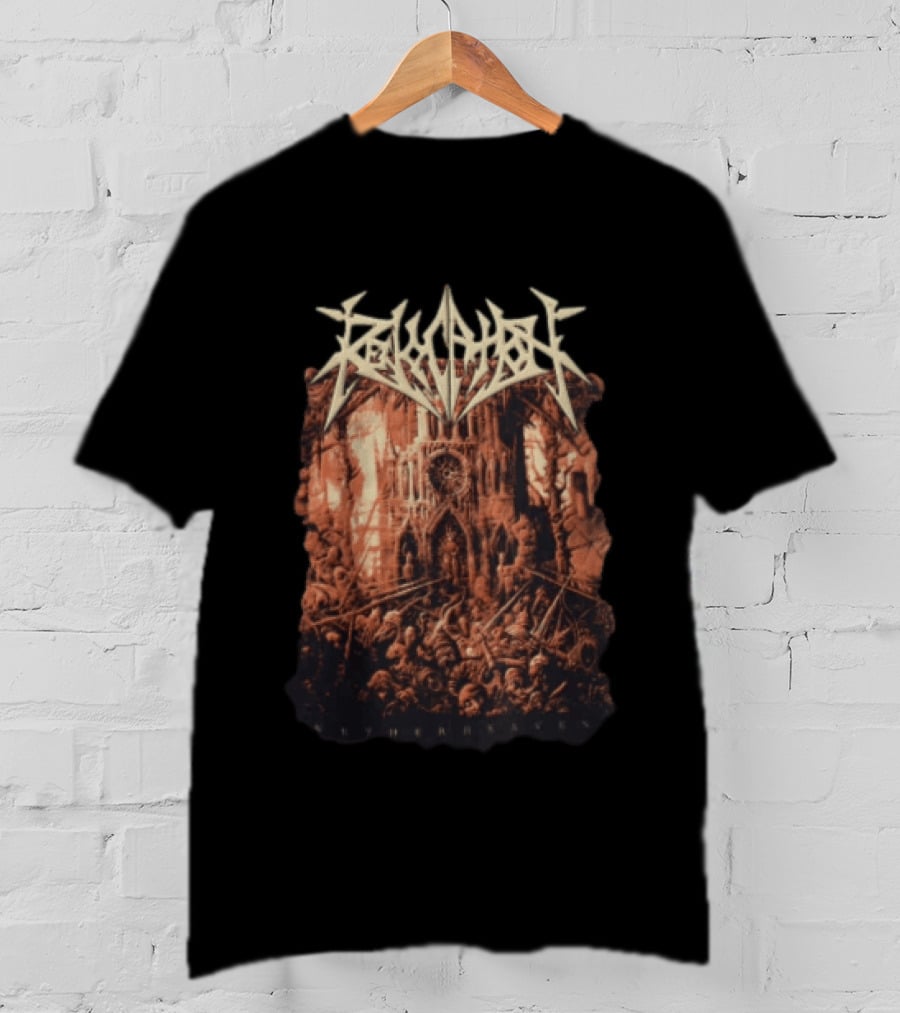 Revocation Netherheaven Boot Band Heavy Metal Album T-Shirt