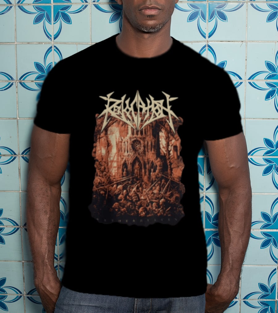 Revocation Netherheaven Boot Band Heavy Metal Album T-Shirt