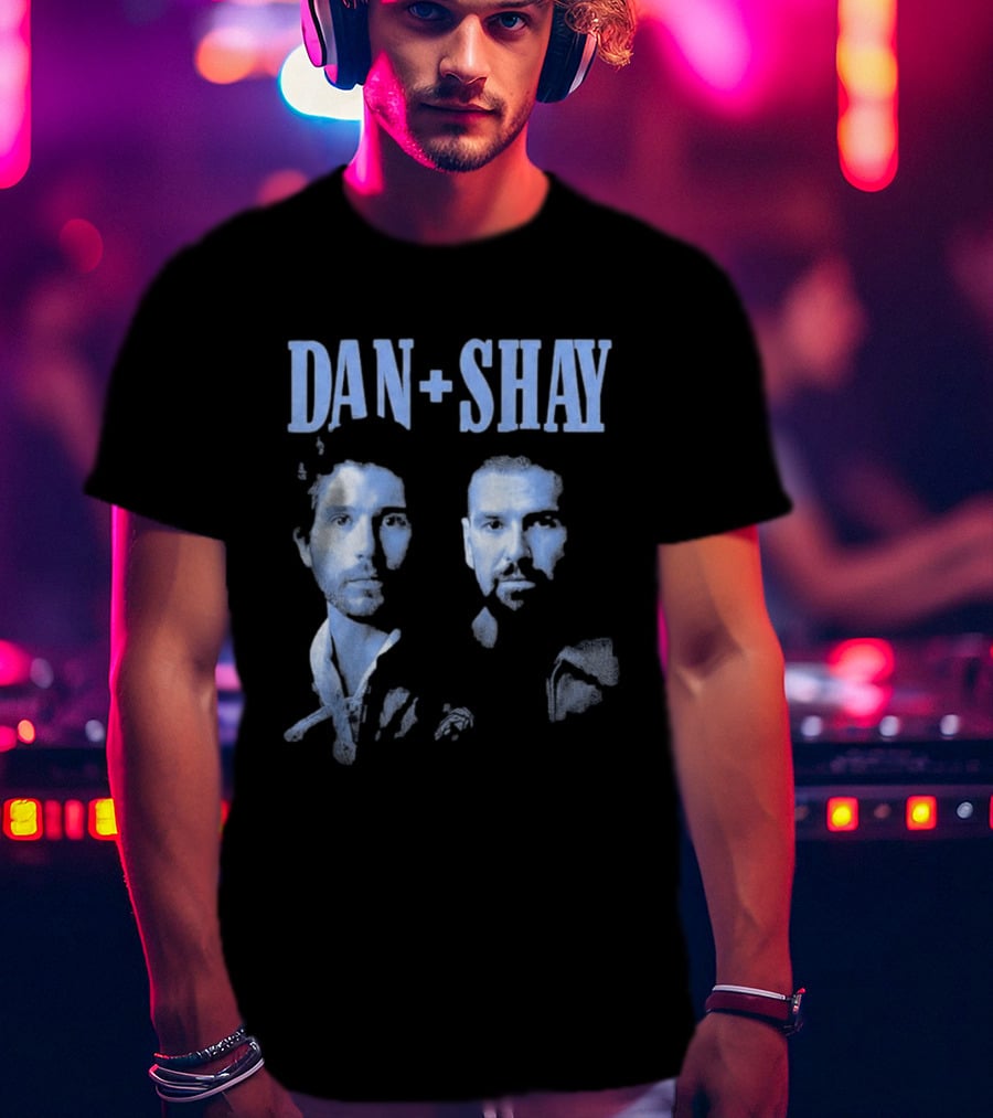 Dan + Shay Tour Collage Faces T-Shirt