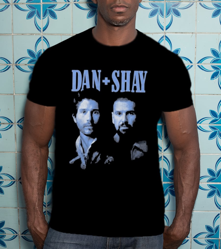 Dan + Shay Tour Collage Faces T-Shirt