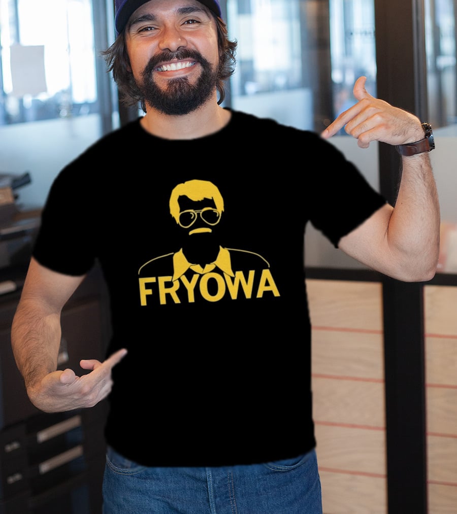 Fryowa Breaking Bad Walter White Minimalist Silhouette Image T-Shirt