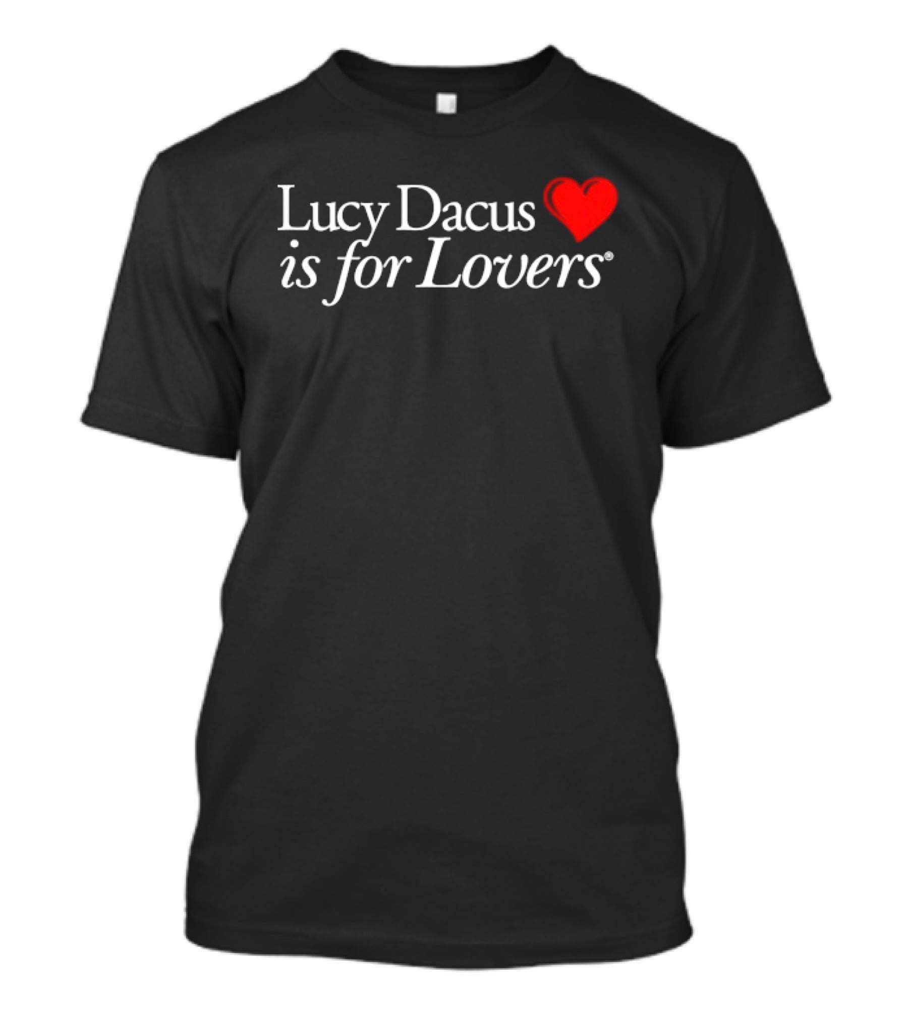 Lucy Dacus Is For Lovers Red Heart T-Shirt