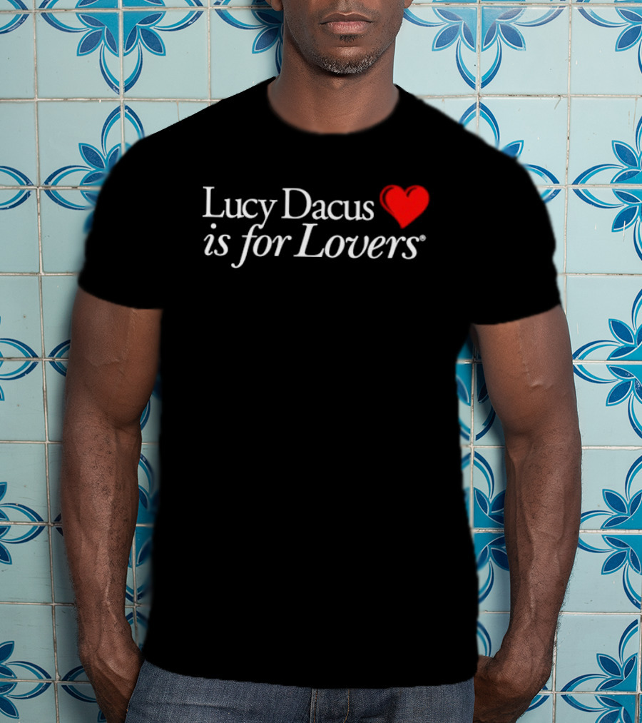 Lucy Dacus Is For Lovers Red Heart T-Shirt