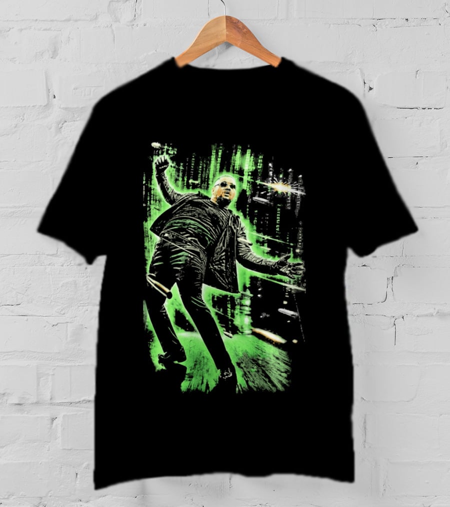 Solo Sikoa Dodging Pew Pew Pew Warning Shots T-Shirt