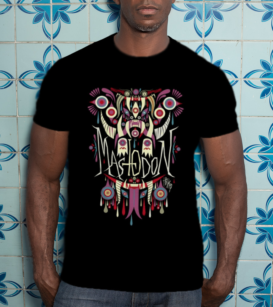 Mastodon Totem Beast Psychedelic T-Shirt