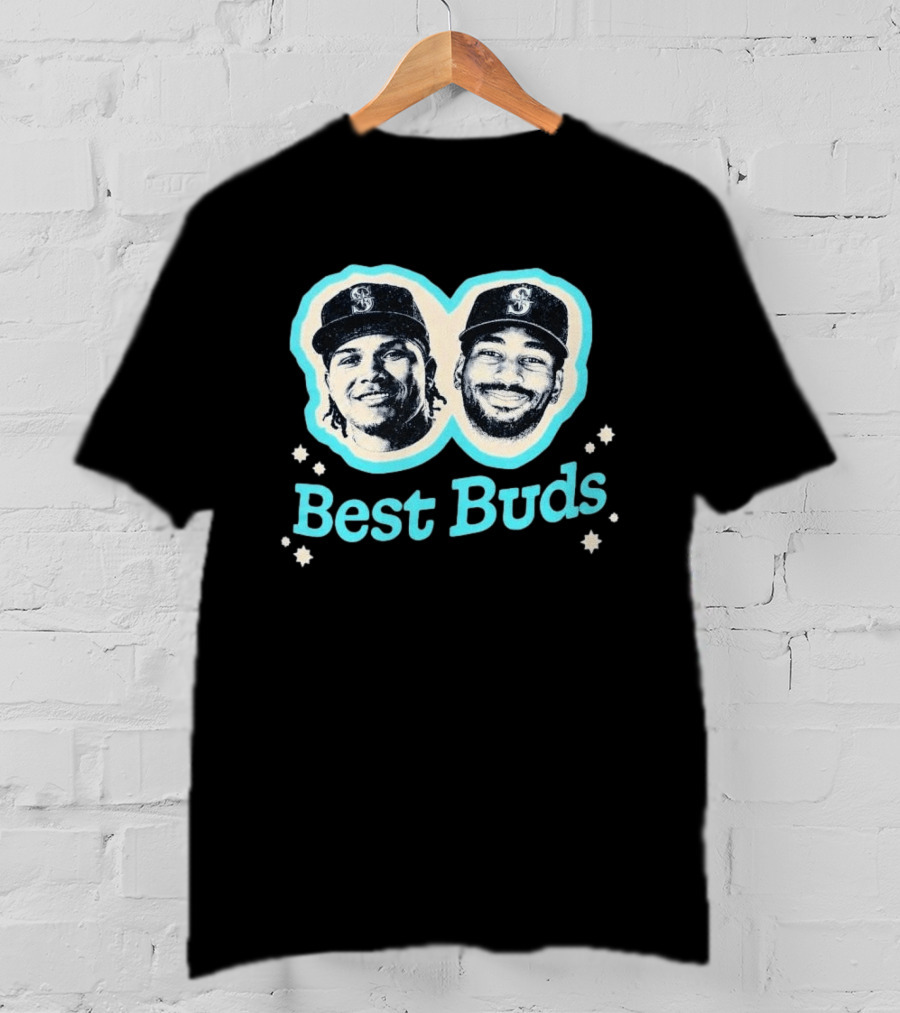 Michael Arroyo Lázaro Montes Best Buds Seattle Baseball Duo T-Shirt