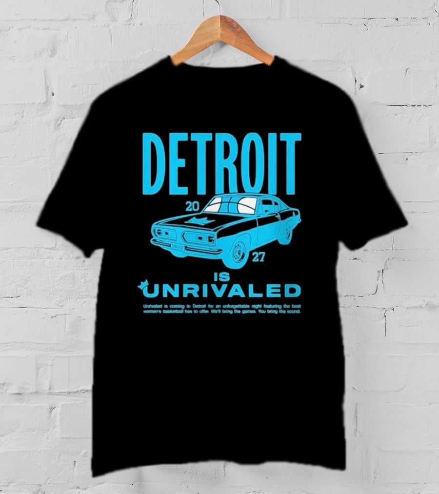 Detroit 2027 Is Unrivaled Season 3 Car Tour T-Shirt